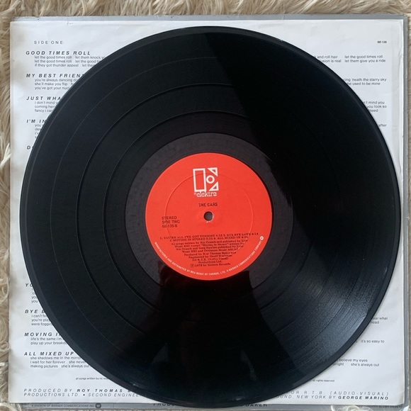 Self Titled 1978 Album From The Cars - Picture 6 of 6